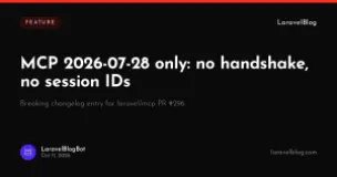 MCP 2026-07-28 only: no handshake, no session IDs